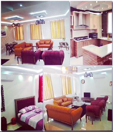 اجاره روزانه آپارتمان مبله در اصفهان _ 110 متری - 425